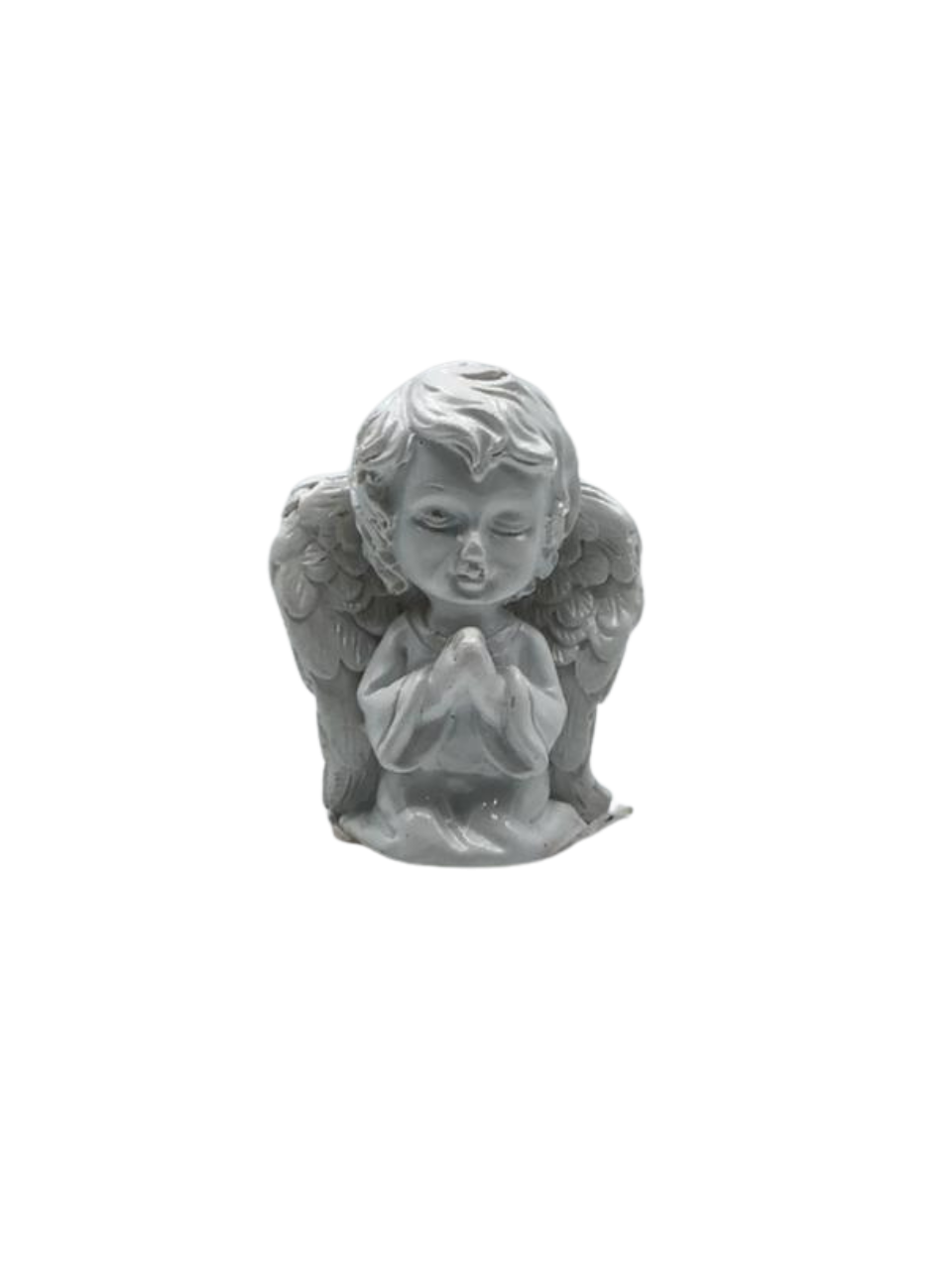 ESCULTURA ANJO DE RESINA 4,5X2,5X5,5CM