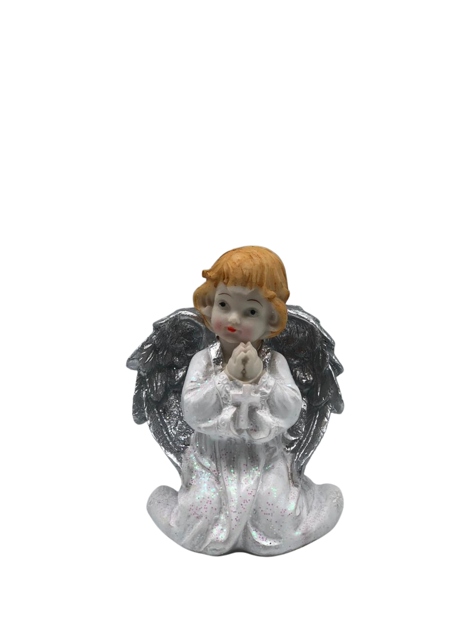 RESINA ANJO REZANDO 12CM