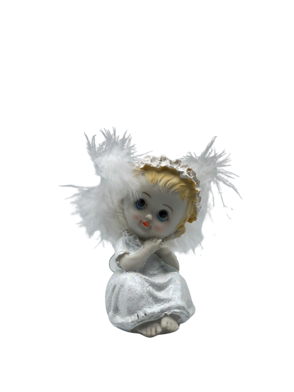 RESINA ANJO ASA PLUMA 10 CM - 7899658375836 