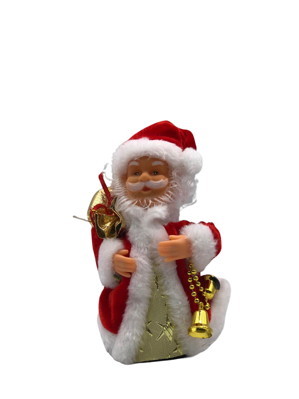 PAPAI NOEL MUSICAL GIRATORIO 18X9CM