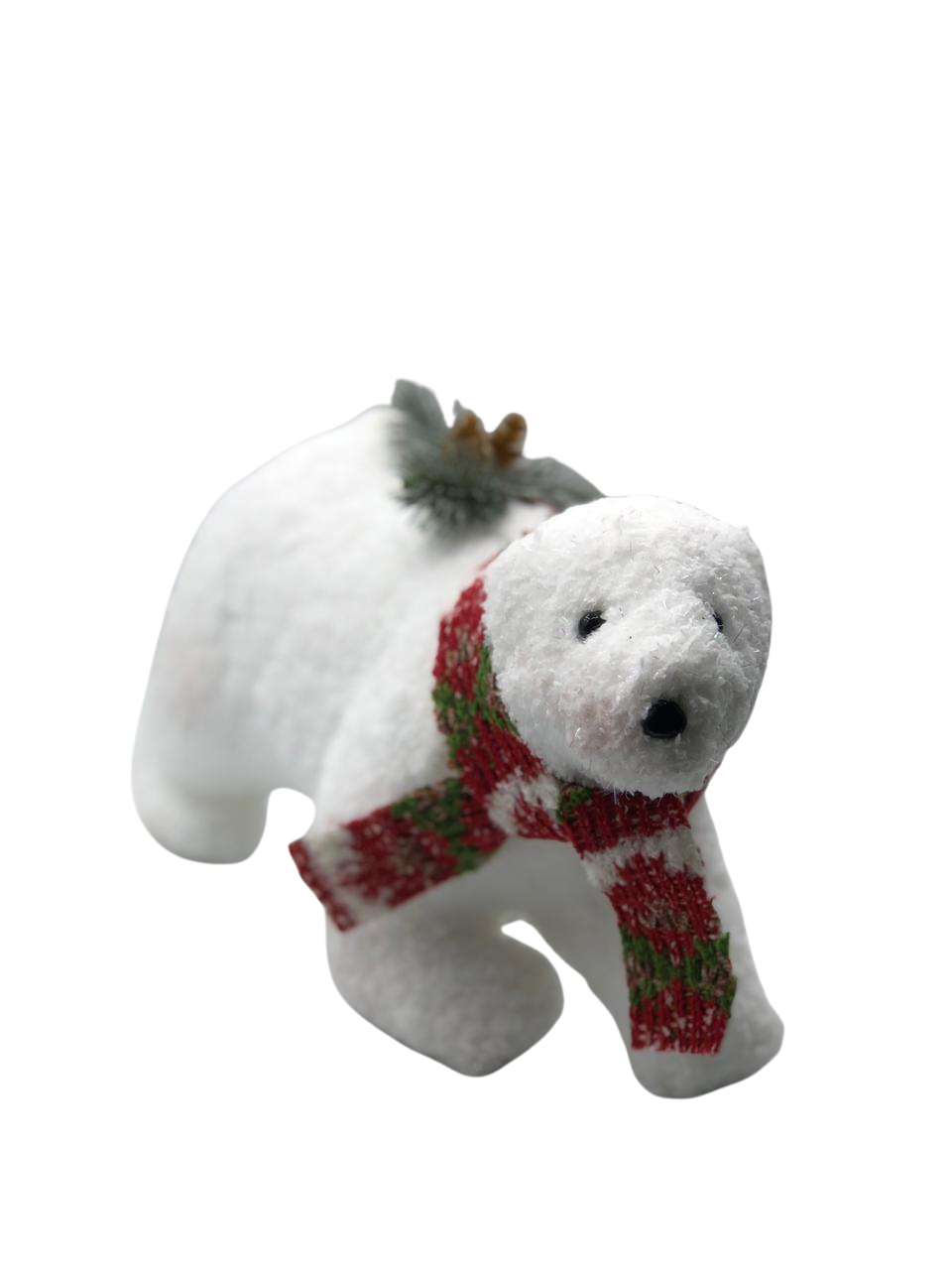 DECORAÇÃO NATALINA URSO POLAR 31X17X13CM