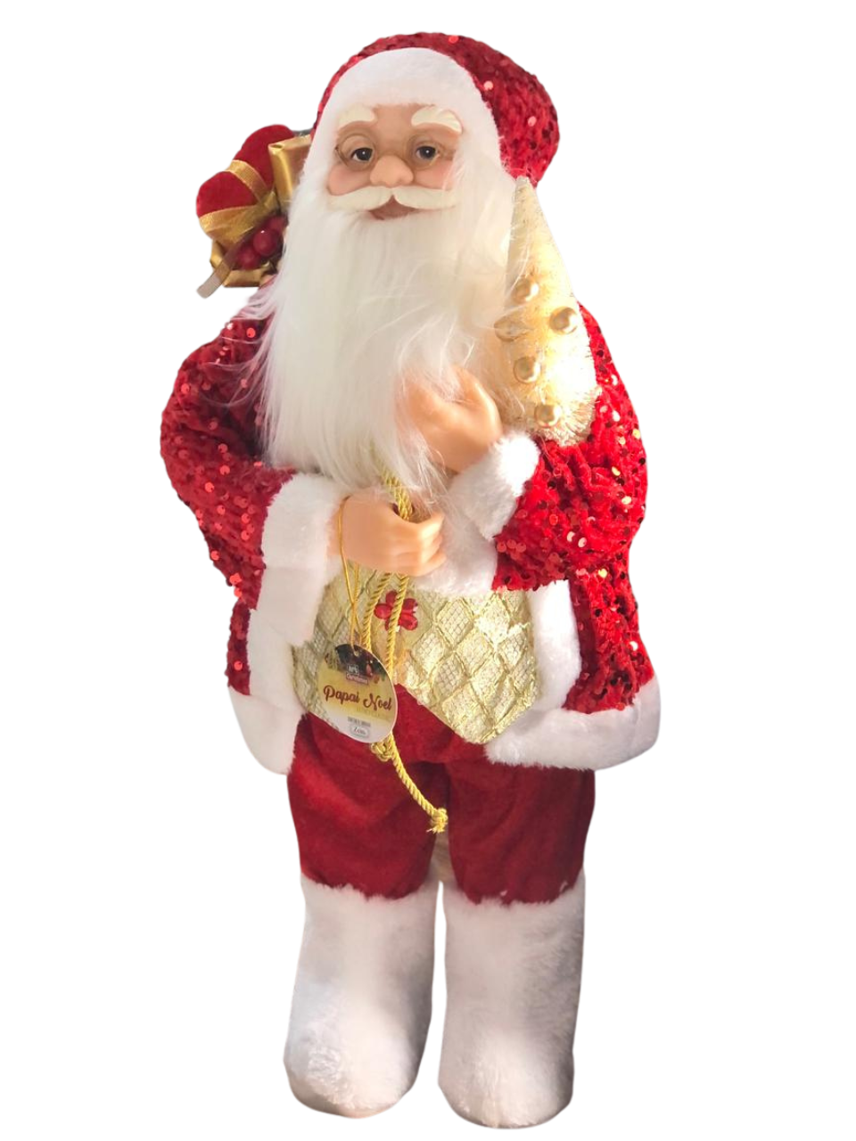 PAPAI NOEL LUXO CLASSIC 40CM