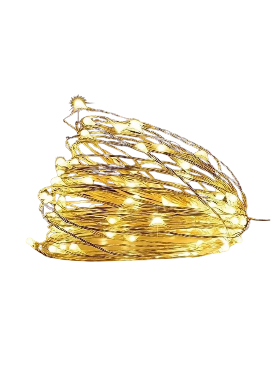 CACHOEIRA 200LED FIO DE FADA BIVOLT 2M BRANCO QUENTE