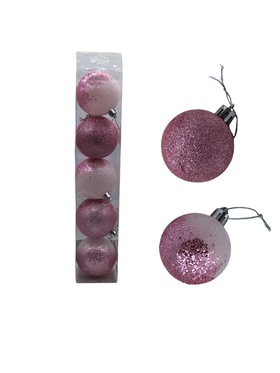 BOLA TB BLINBLIN 7CM C/5 UND ROSE
