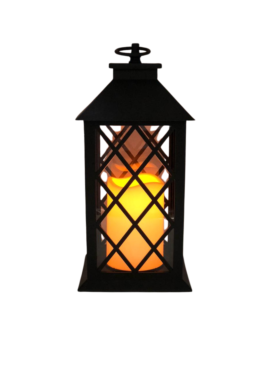 VELA DECORATIVA DE LED DE PLASTICO 14X14X30CM 7908870409059