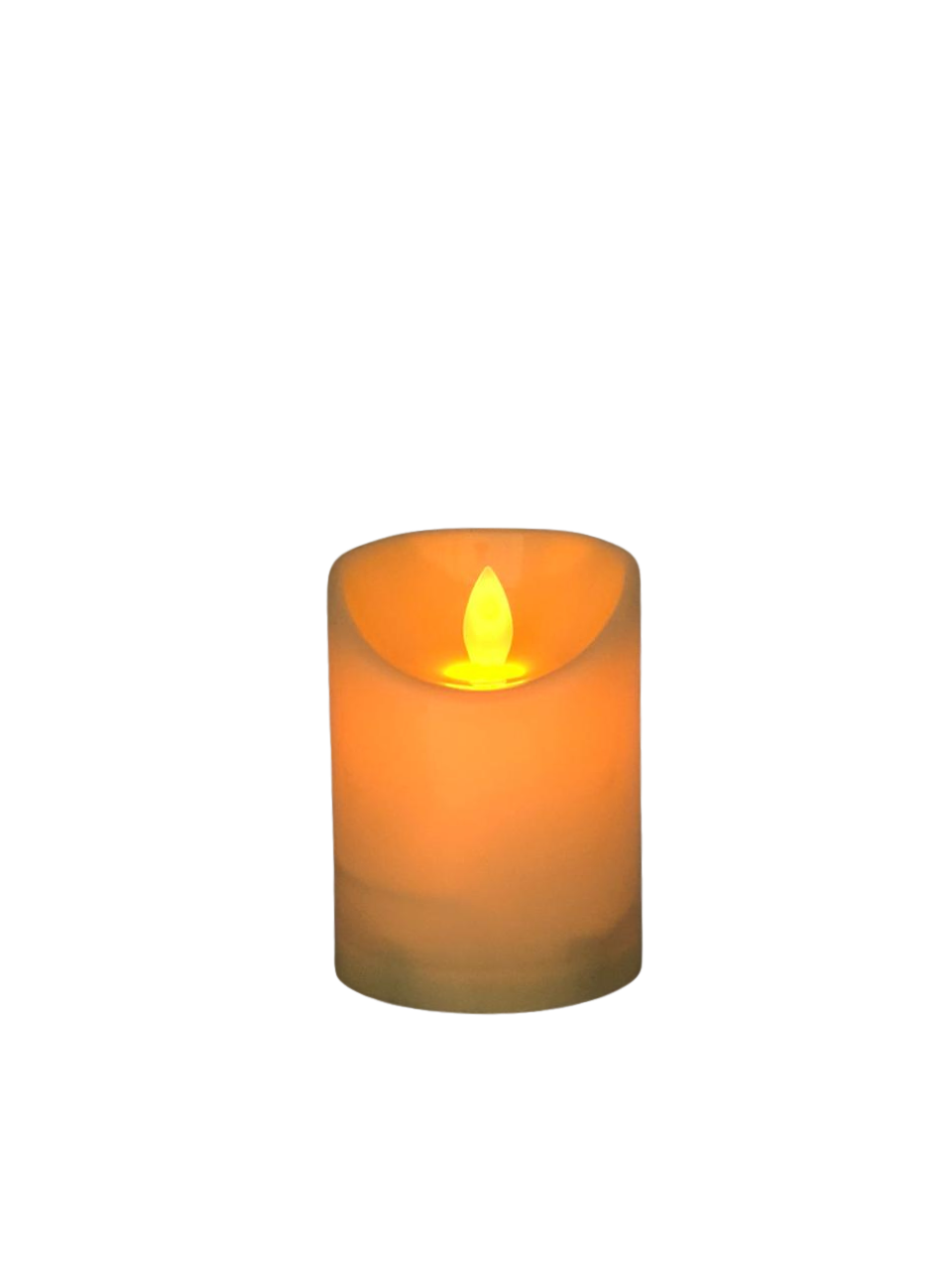 VELA DECORATIVA DE POLICLORETO DE VINILA 10X7,5CM