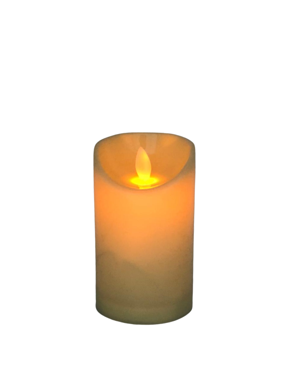 VELA ENFEITE DECORATIVO DE POLICLORETO DE VINILA 12,5X7,5CM