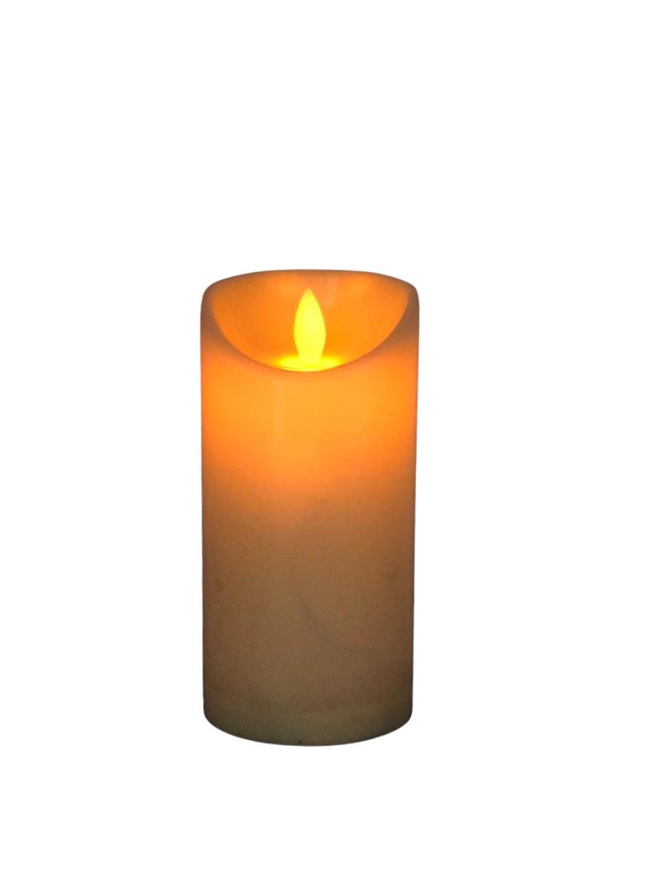 VELA ENFEITE DECORATIVO DE POLICLORETO DE VINILA 15X7,5CM