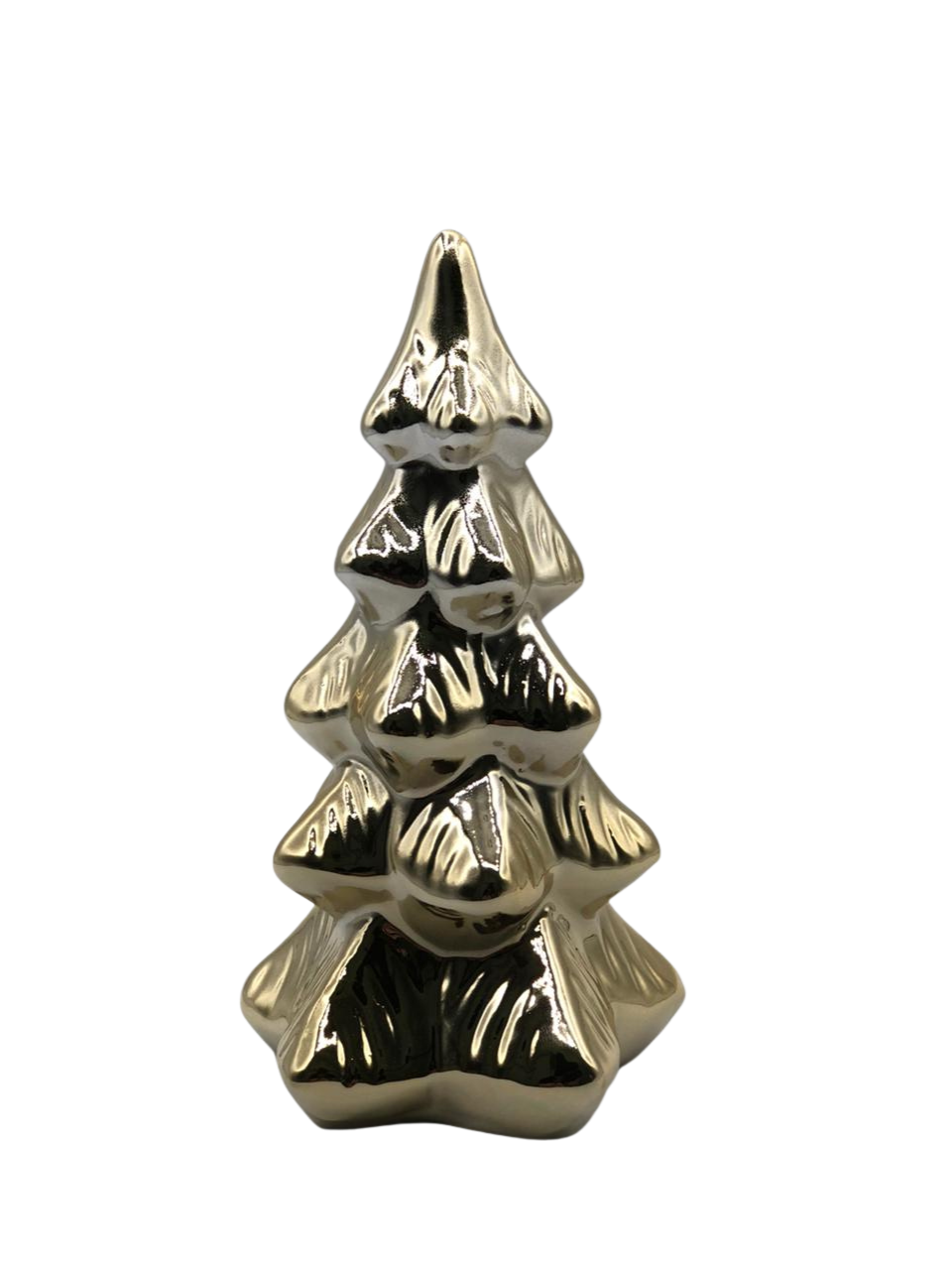 ENFEITE DECORATIVO DE PORCELANA 8,5X8,5X15,5CM