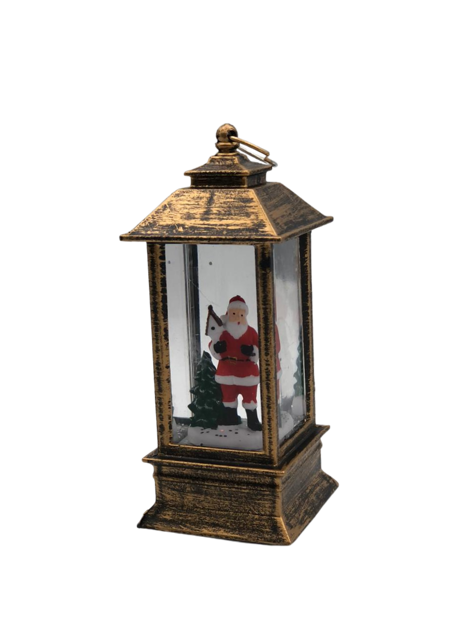 ENFEITE LUMINARIA DECORATIVO DE NATAL 5,2CMX12CM 7899183996414