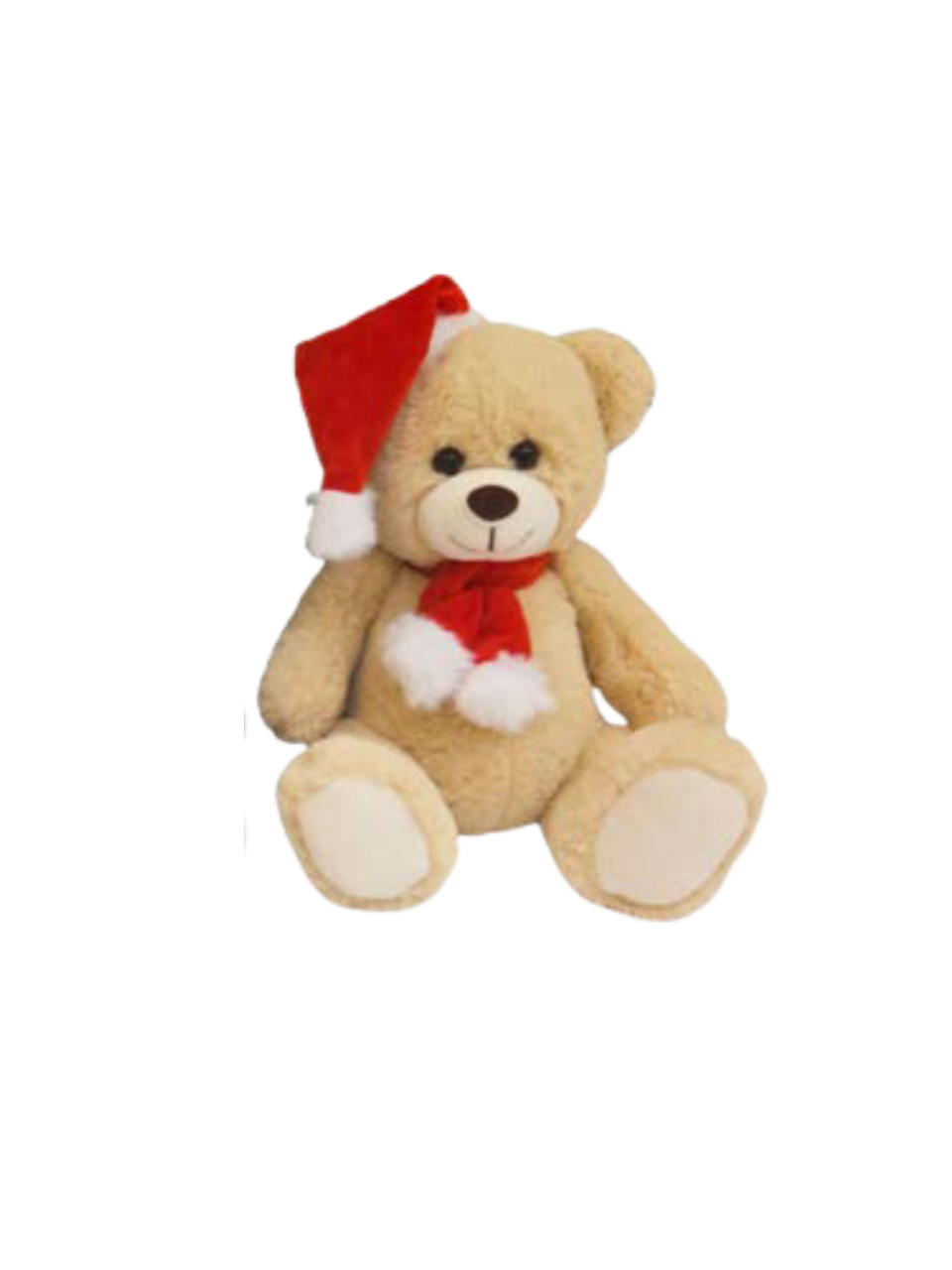 URSO DECORATIVO NATALINO 25CM POLIESTER 7899183996759