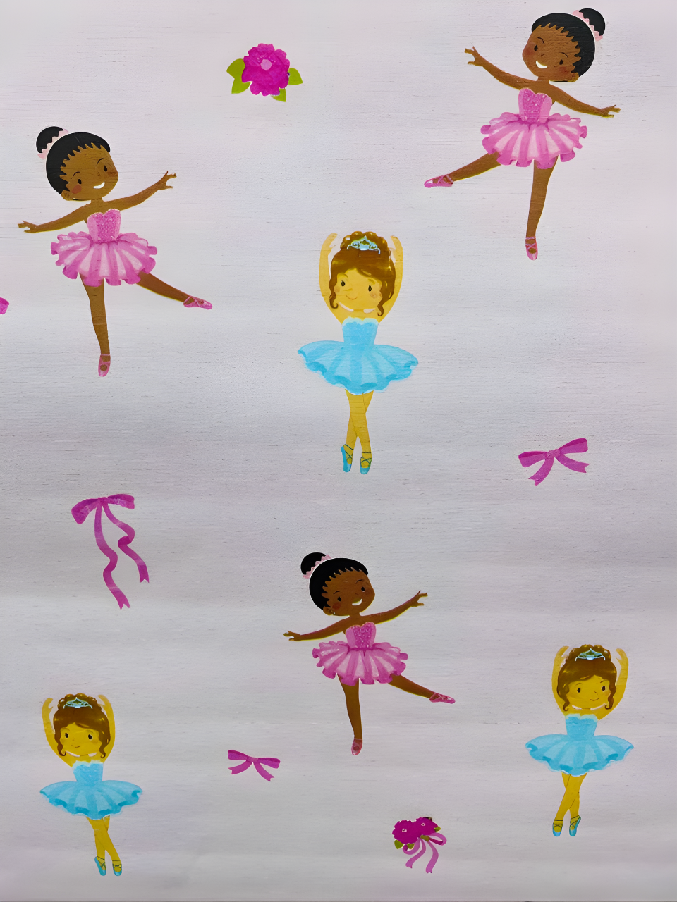 PAPEL DECORATIVO INFANTIL MENINA 5M X 45CM 7899183998135 / ADP0107