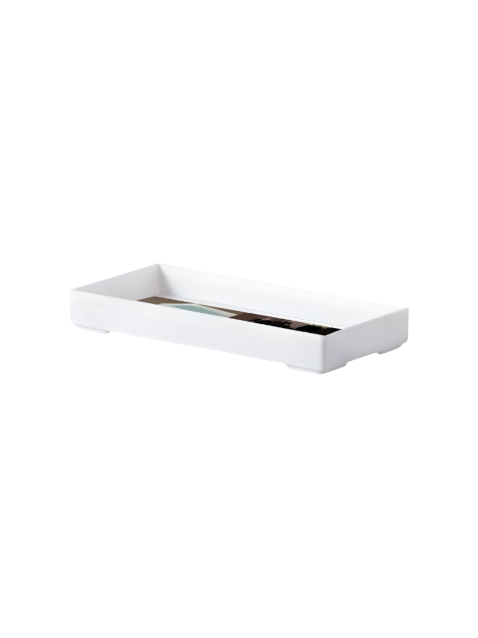 ORGANIZADOR BANDEJA BRANCO 17CM X 8,3CM X 2,3CM 7908692505410 / REF 1476