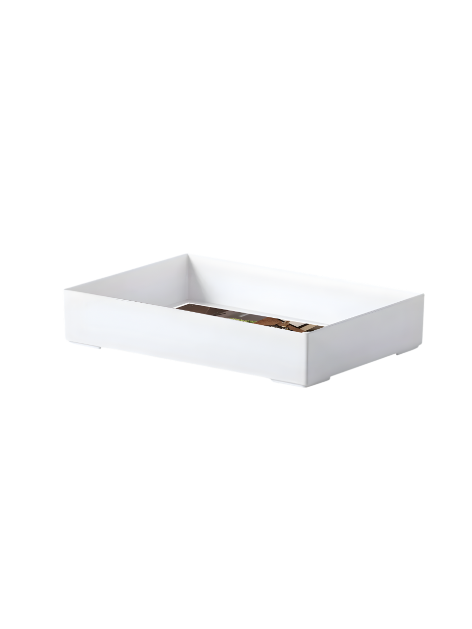 BANDEJA 25CM X 17CM X 4,7CM BRANCO 7908692505373 / REF 1466
