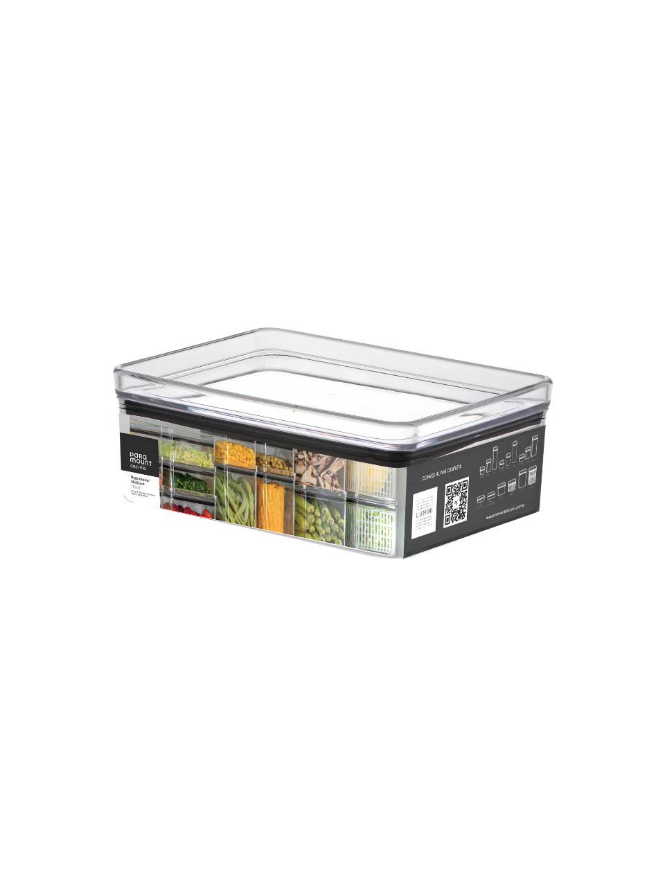 ORGANIZADOR MULTIUSO HERMETIC LUMINI 770ML / REF 1373