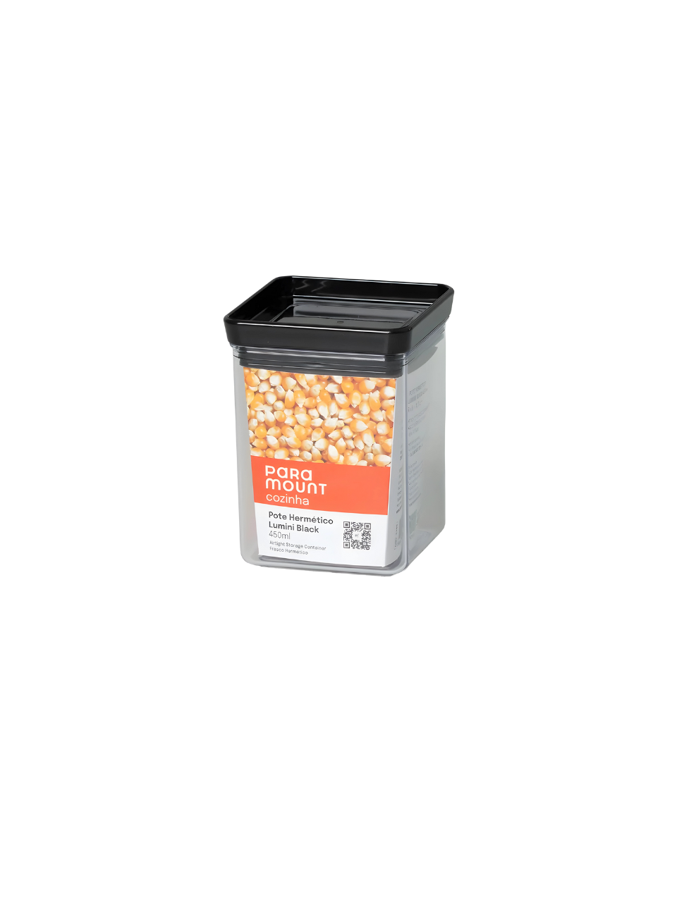 POTE HERMETICO LUMINI 450ML BLACK 7908692505595 / REF 3345