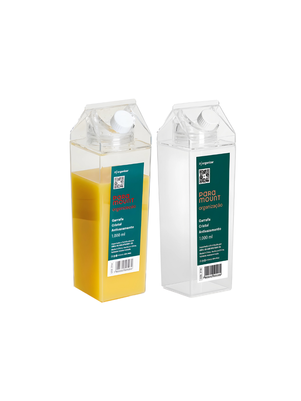 GARRAFA ANTIVAZAMENTO CRISTAL 1.000ML 7908692505069 / REF 2114