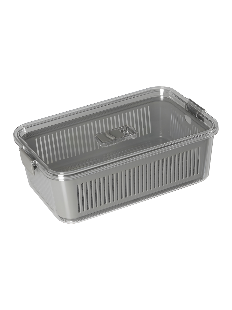 POTE HERMETICO SLIM MULTIUSO 2.570ML CINZA 7898955005910 / REF 1772