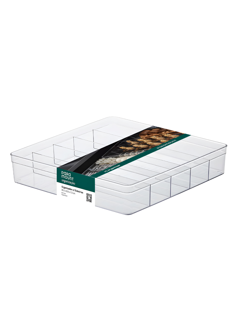 ORGANIZADOR DIAMOND C/4 DIVISÓRIAS 7898943569929 / REF 1129
