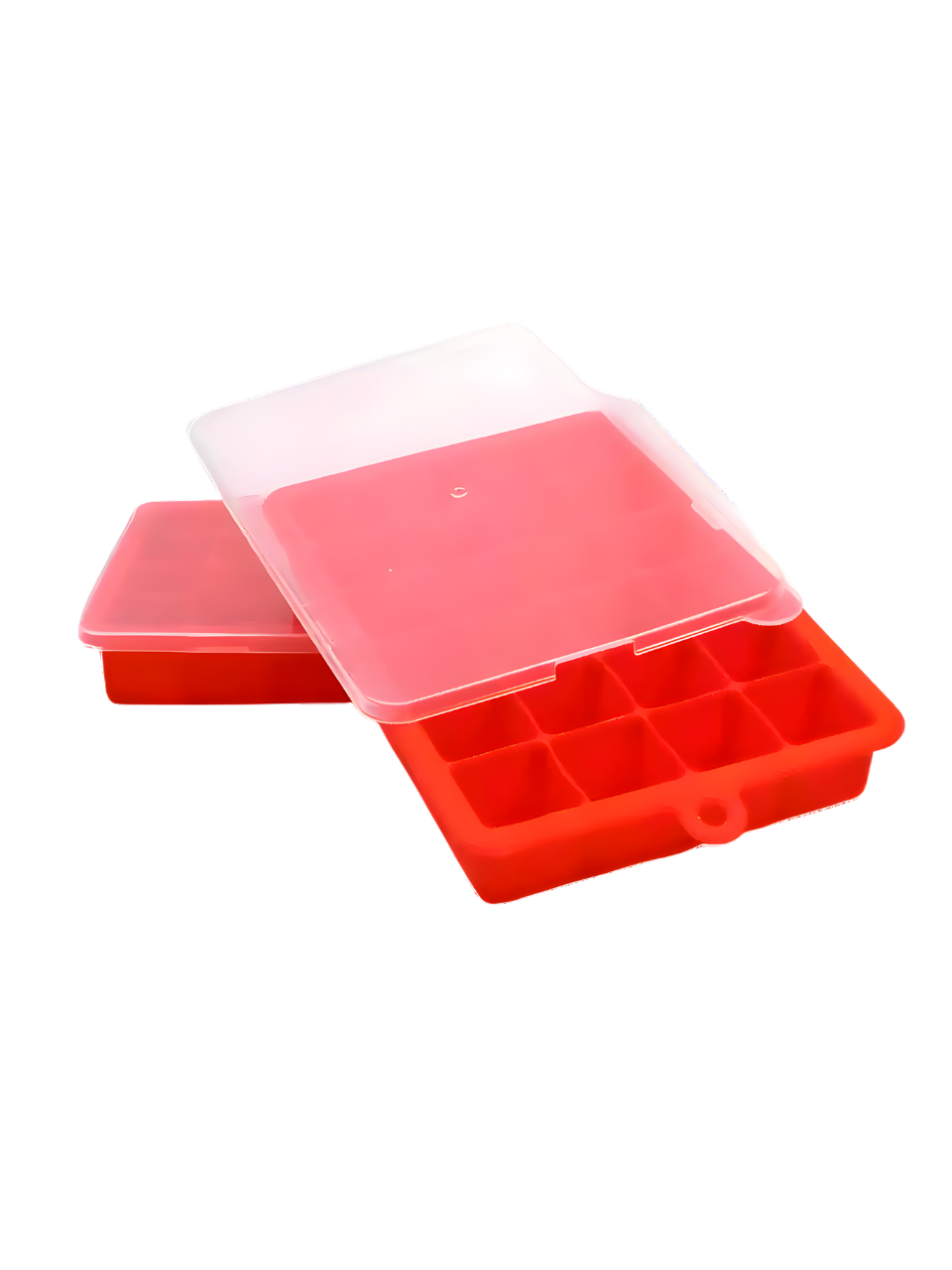 FORMA DE SILICONE PARA GELO COM TAMPA 15 CUBOS 7908216101395 / REF 6821
