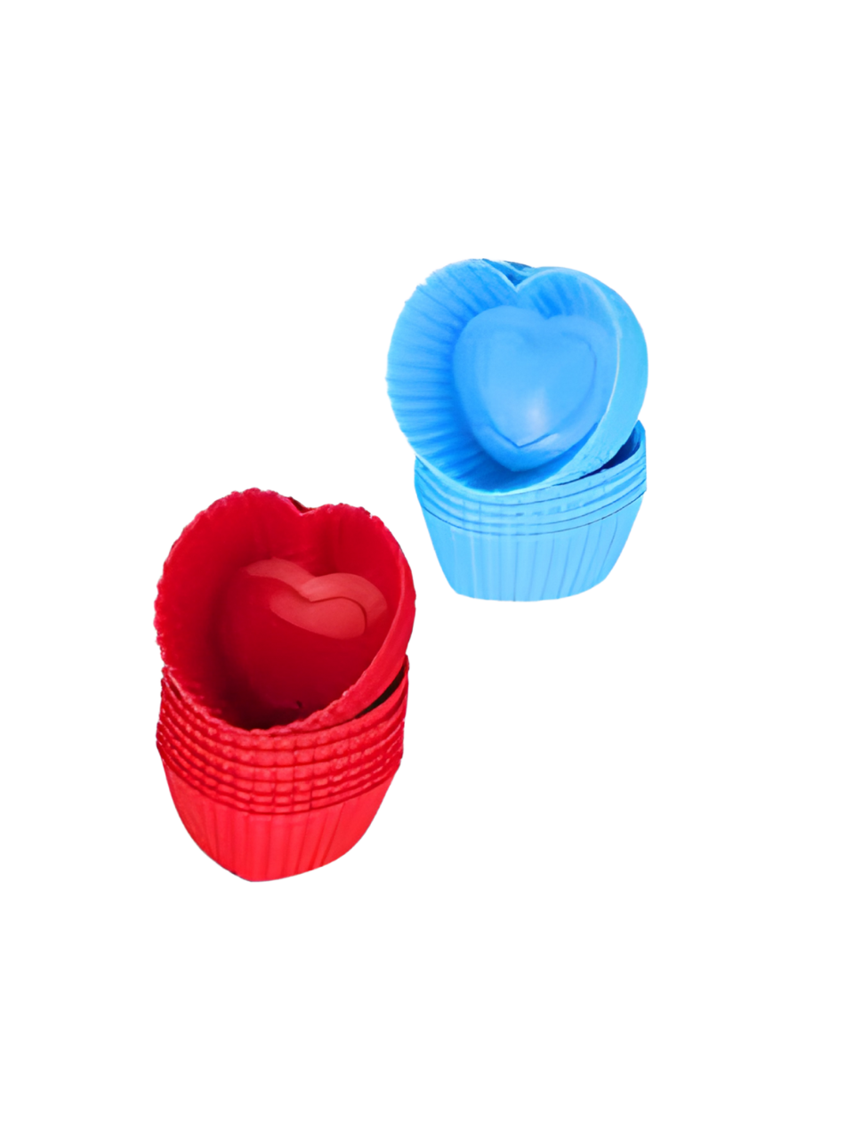 FORMINHAS DE SILICONE FLOR CORAÇÃO 7908475132239 / REF TOP1376