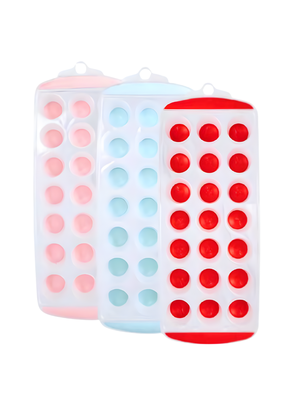 FORMA DE GELO COM PLÁSTICO E SILICONE C/1 UND 7899858798114 / REF TOP0365
