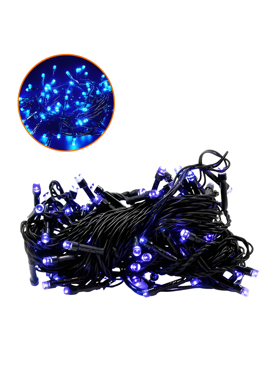PISCA PISCA ARVORE DE NATAL 100 LED AZUL STROBO 7898509362520 / REF 25462