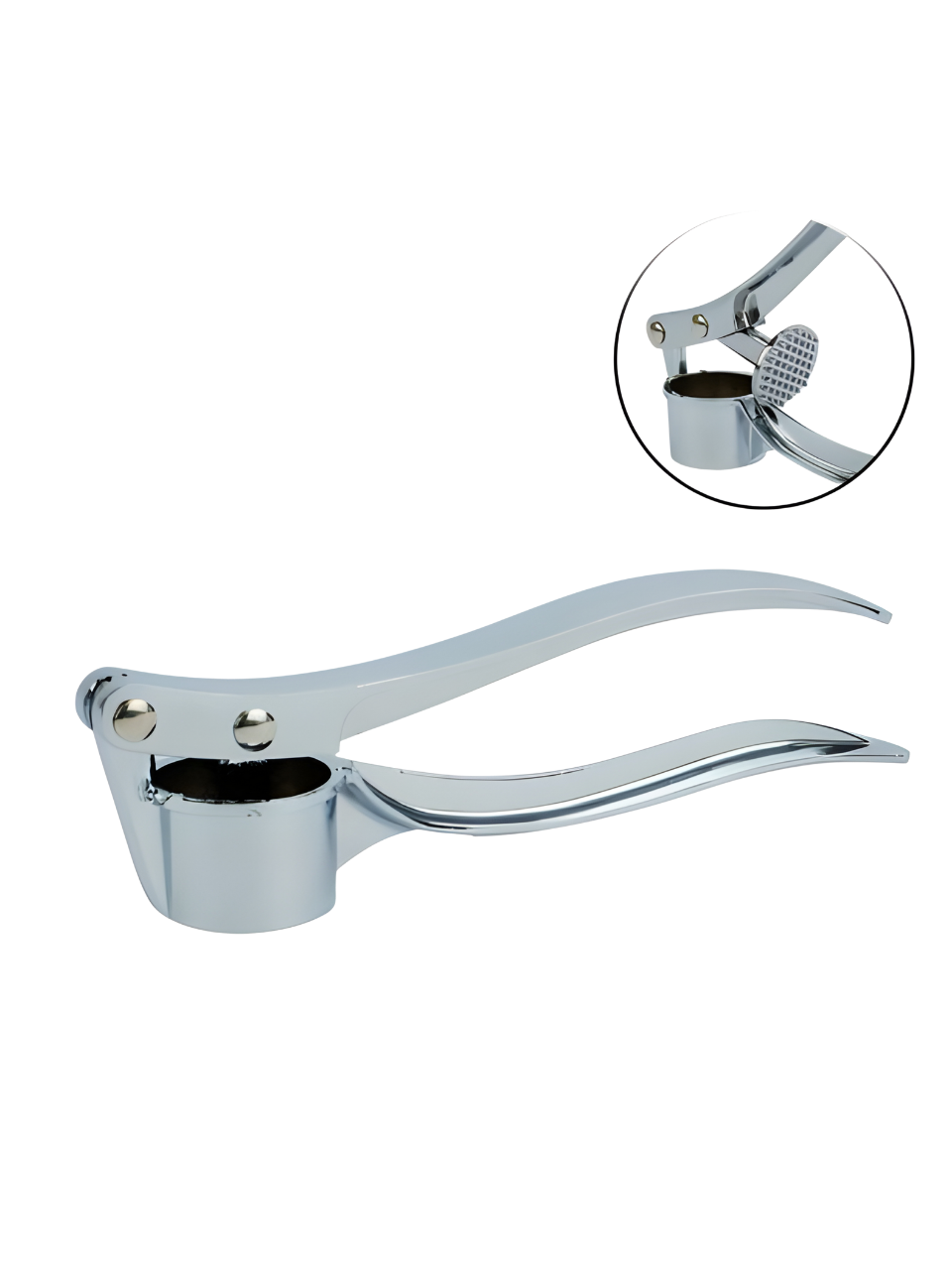 ESPREMEDOR DE ALHO DE METAL GALVANIZADO 7908475101686 / REF TOP07959