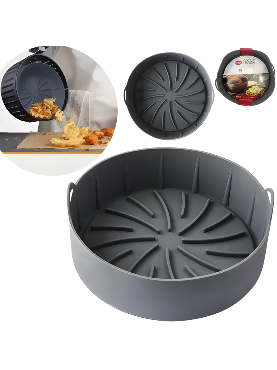 FORMA DE COZIMENTO REDONDO P/ AIR FRYER 7899850348096 / REF CK5869