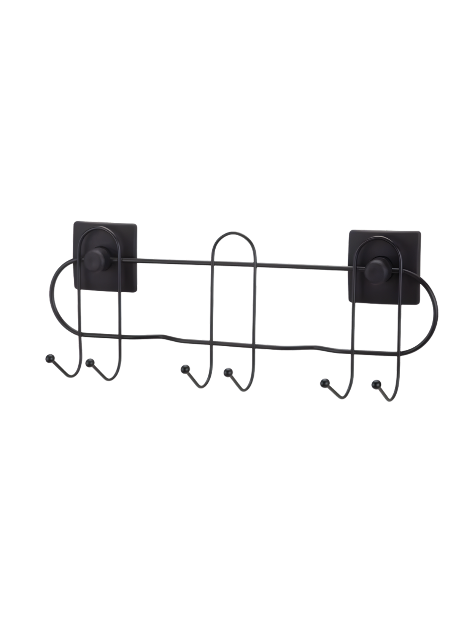 SUPORTE PARA VASSOURAS BLACK COM DUPLA FACE 3M 7897807434403 / REF 3440