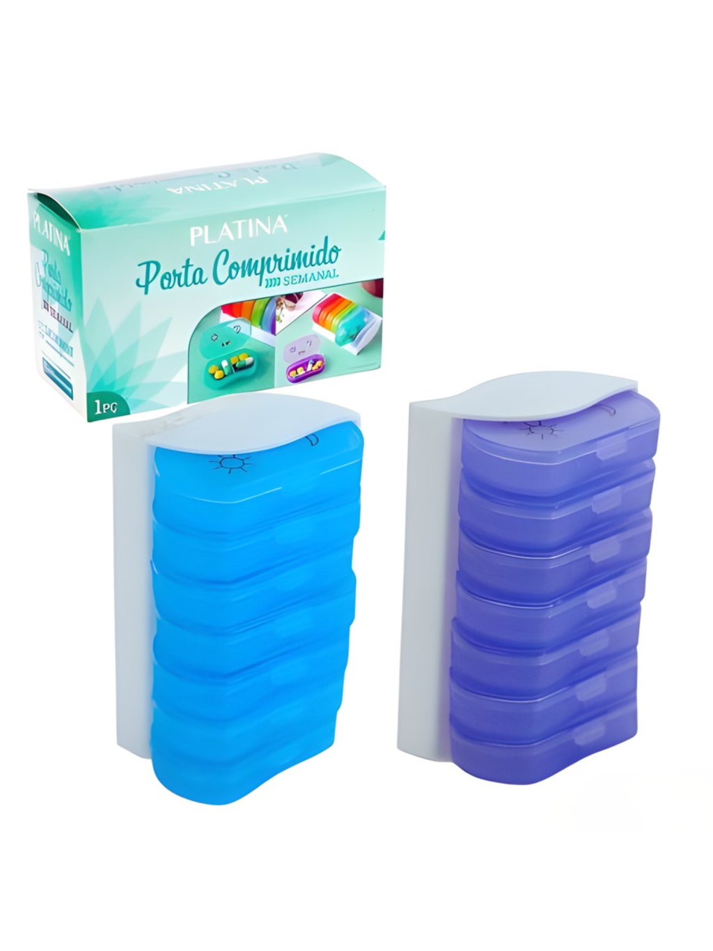 PORTA COMPRIMIDO SEMANA PLASTICO 7908169028978 / REF CB3254