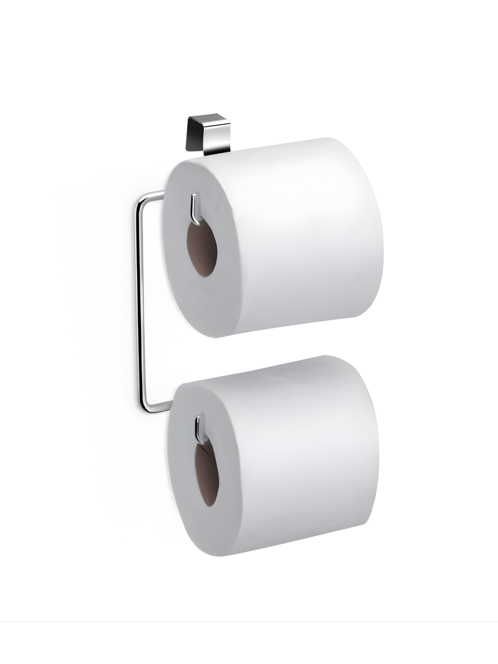 GANCHO SUPORTE P/ PAPEL HIGIÊNICO DUPLO P/ CAIXA ACOPLADA 7897807412180 / REF 1218