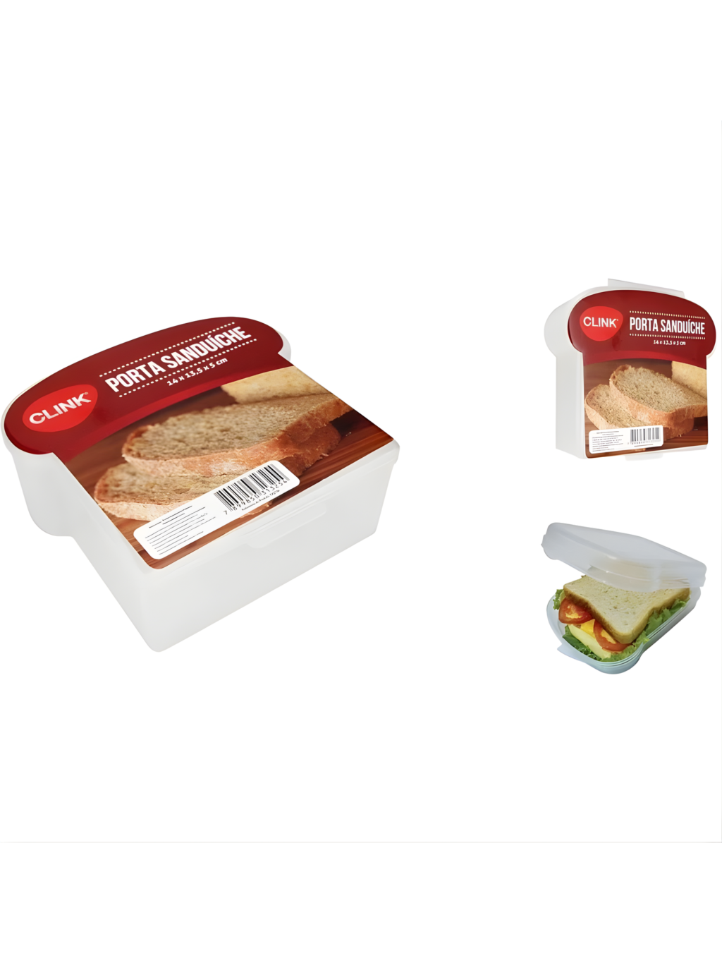 PORTA LANCHE PLASTICO 7899850334266 / REF CK4504