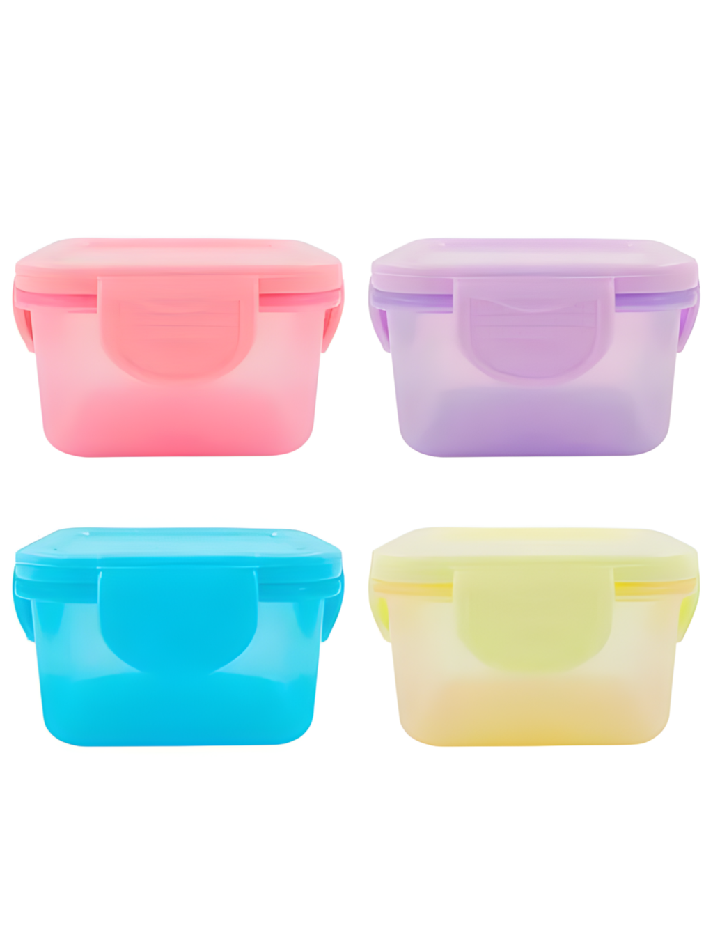 MINI POTES KIT C/4 PCS EM PLASTICO 7908174940401 / REF HU56682