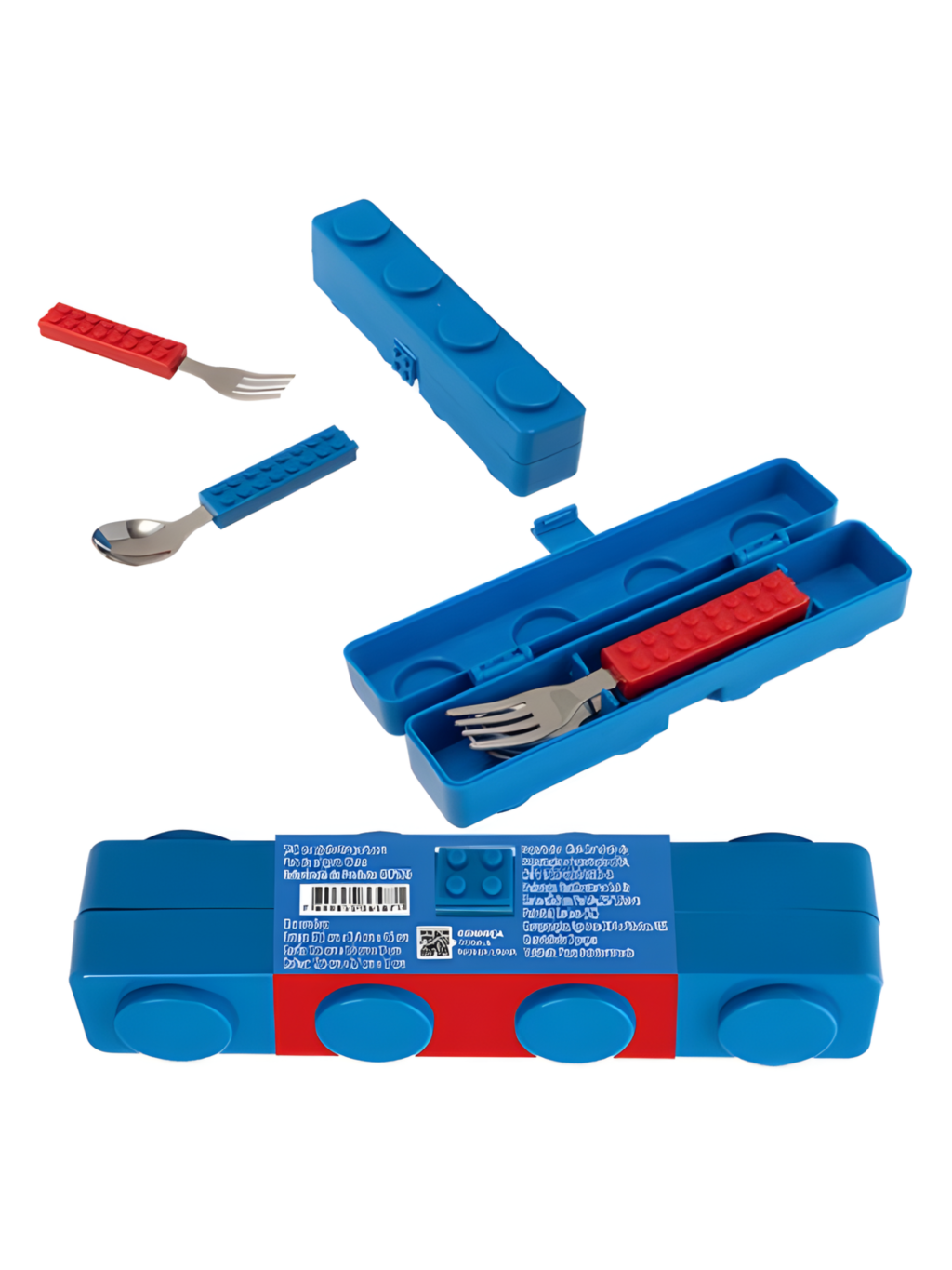 KIT TALHER C/ ESTOJO INFANTIL 3 PEÇAS AÇO INOX E PLASTICO ABS 7899850365871 / REF CK7530