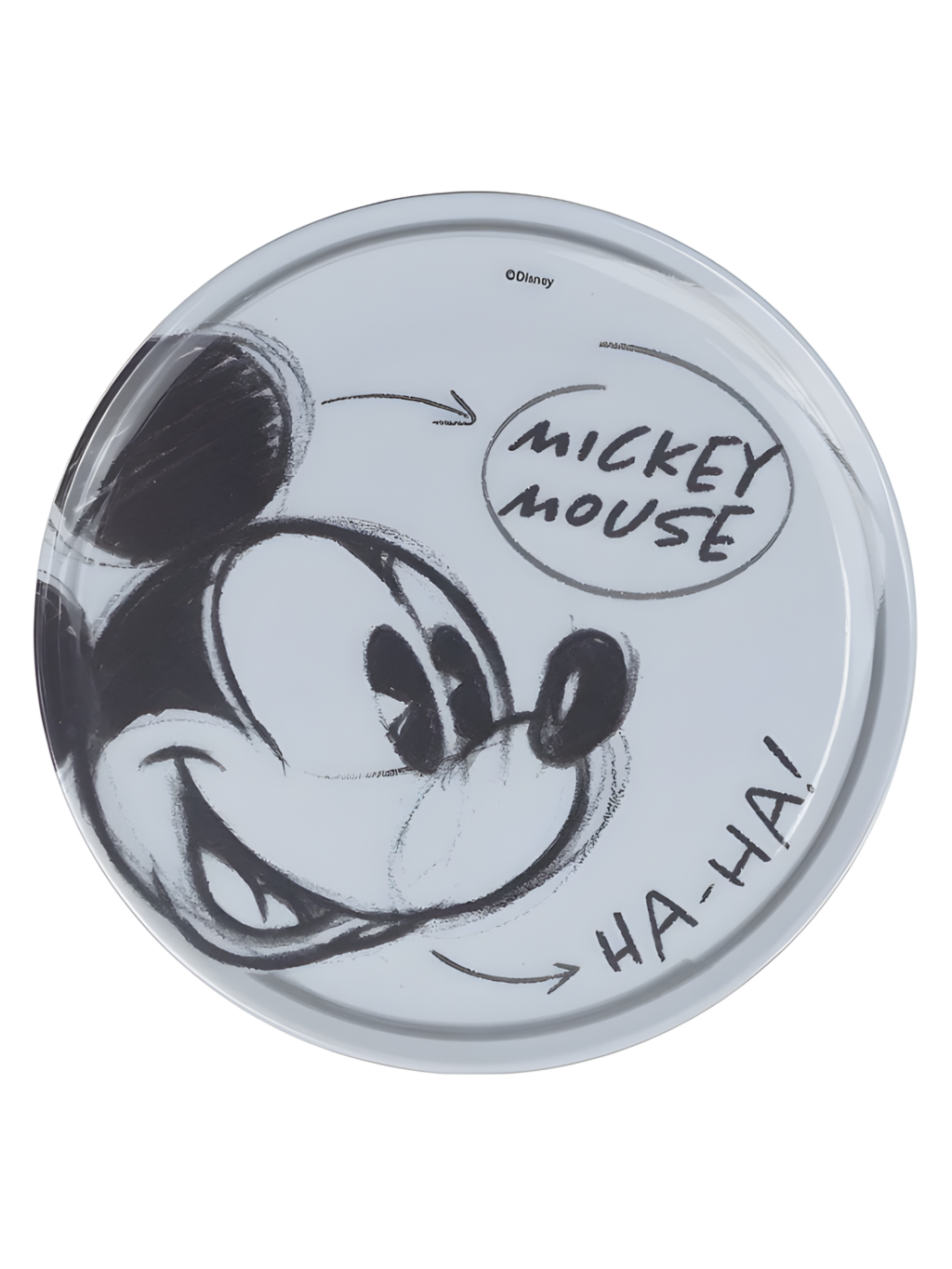PRATO SOBREMESA MELAMINE 20CM MICKEY VINTAGE 7908459387495 / REF 30187