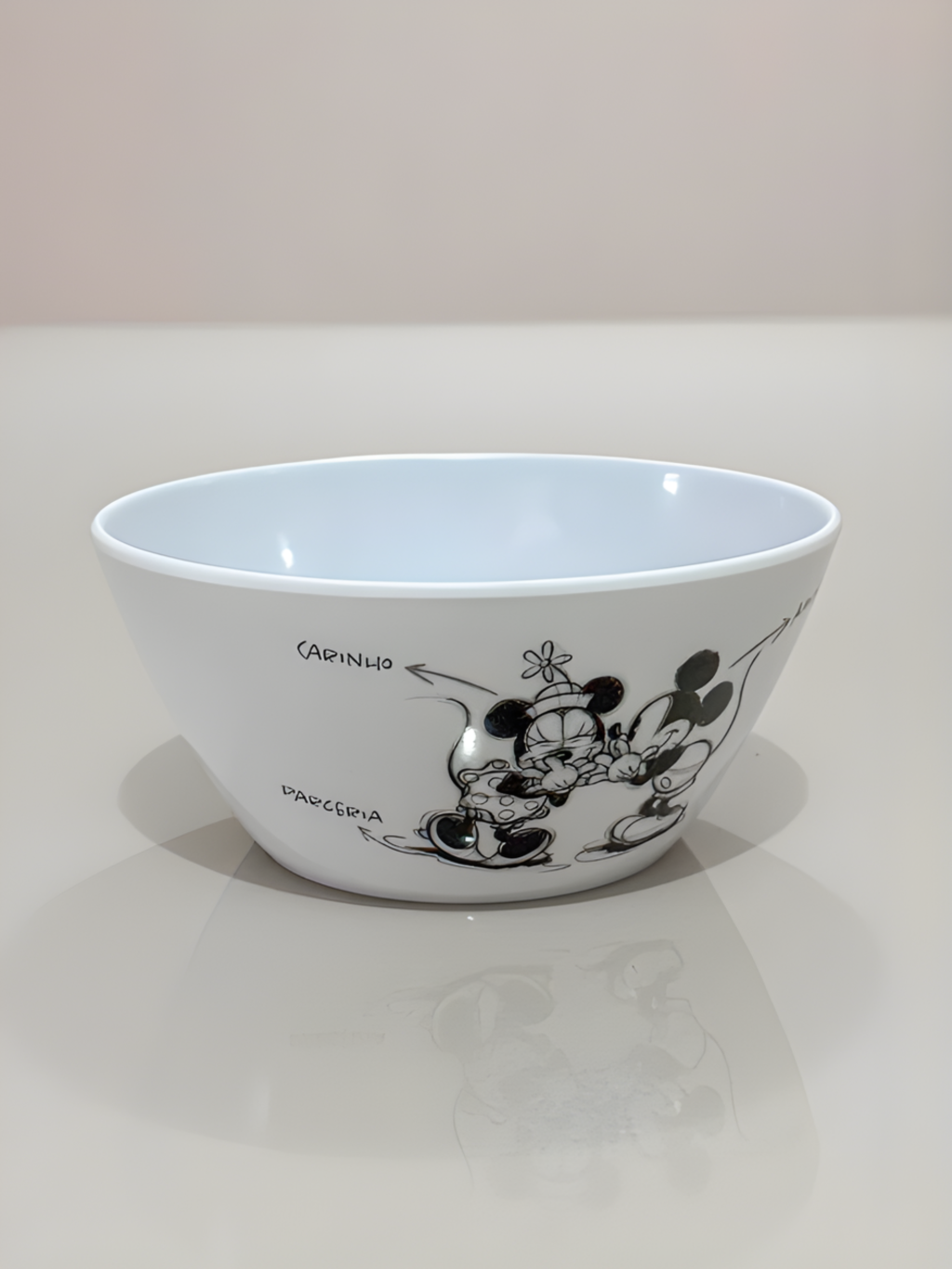 BOWL MELAMINE 15CM MICKEY E MINNIE VINTAGE 7908459387501 / REF 30188