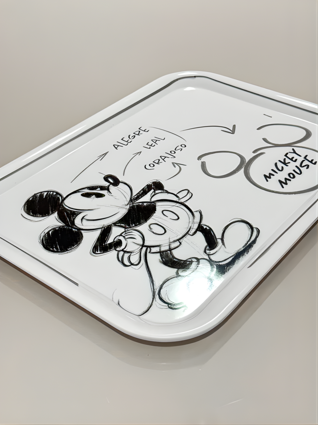 BANDEJA MELAMINE 40CM MICKEY VINTAGE 7908459387518 / REF 30189