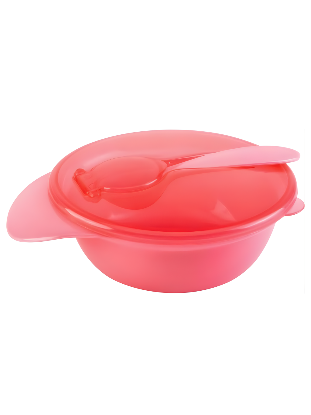 BOWL C/TAMPA E COLHER ROSA 7908103727370 / REF 12737