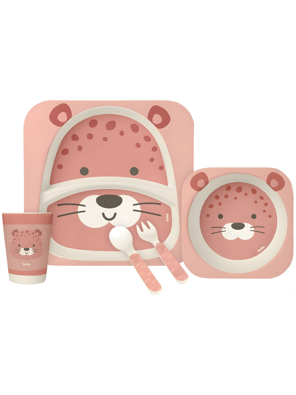KIT REFEIÇÃO BAMBU ONÇA BUBA 7908103762272 / REF 16227