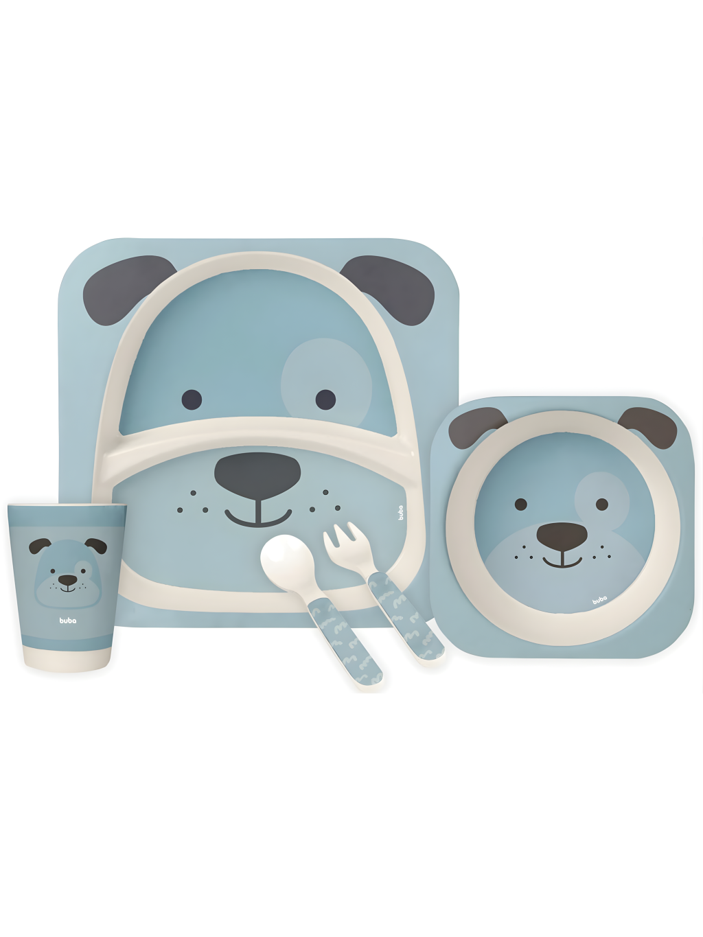 KIT REFEIÇÃO BAMBU CACHORRO BUBA 7908103762265 / REF 16226 