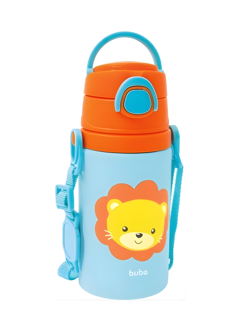 GARRAFINHA DE ALUMINIO ANIMAL FUN LEÃO BUBA 7908103721156 / REF 12115