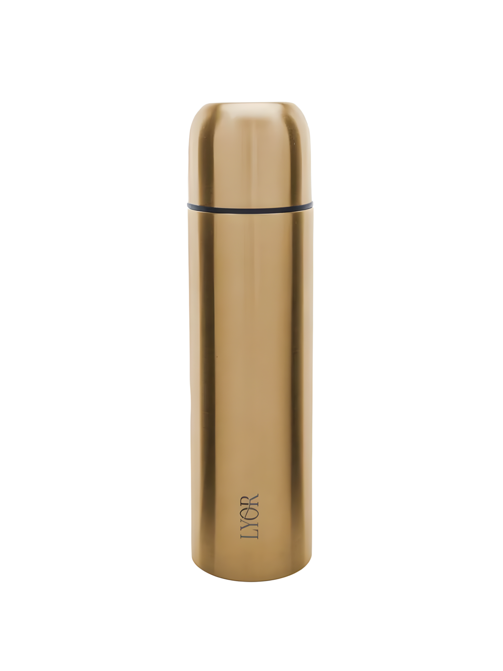 GARRAFA TERMICA DE AÇO INOX BULLET DOURADA 500ML 7899768059855 / REF 5985
