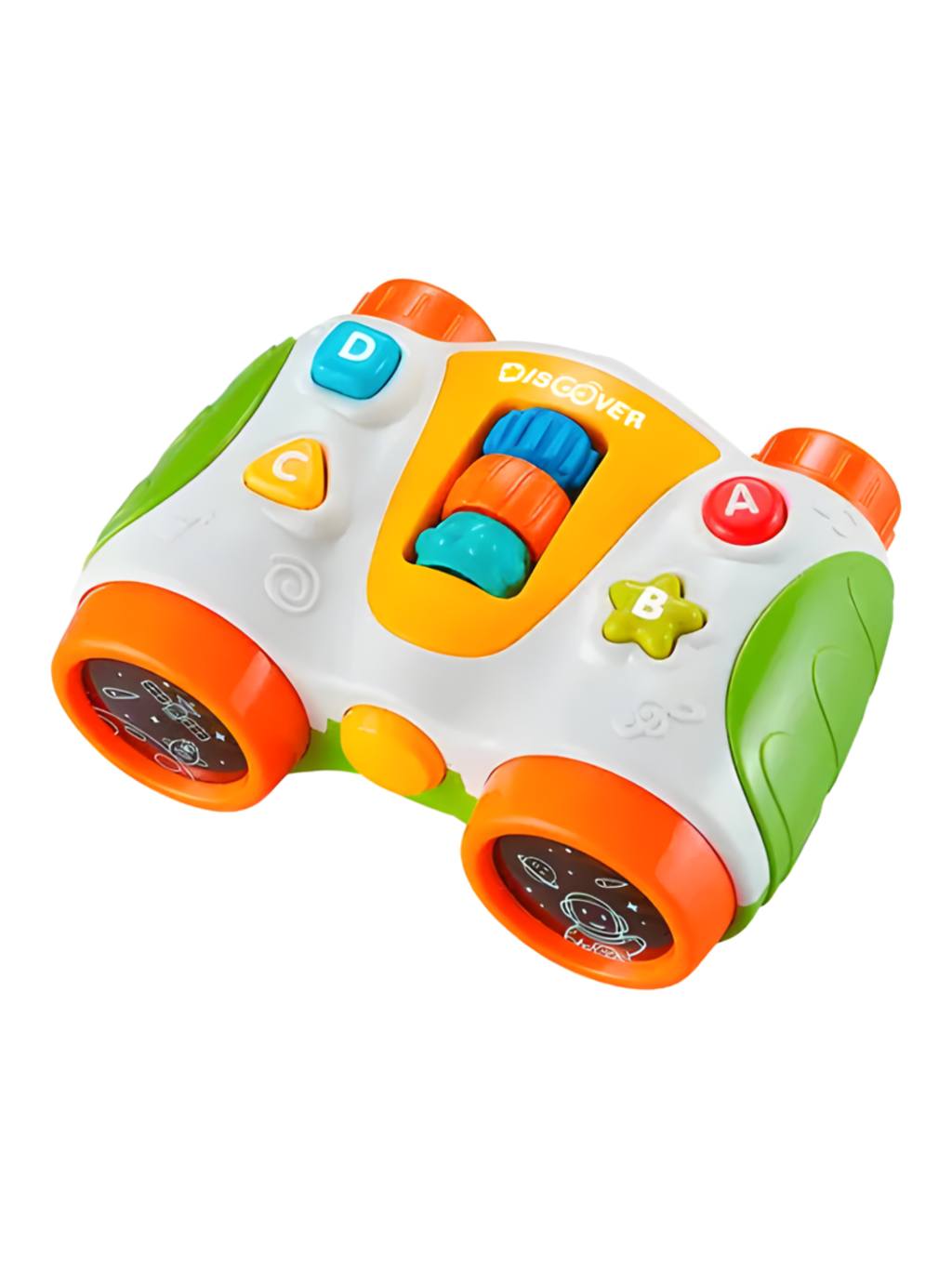BINOCULO BABU GUTA GUTI LARANJA 7899205968283 / REF DMB6828