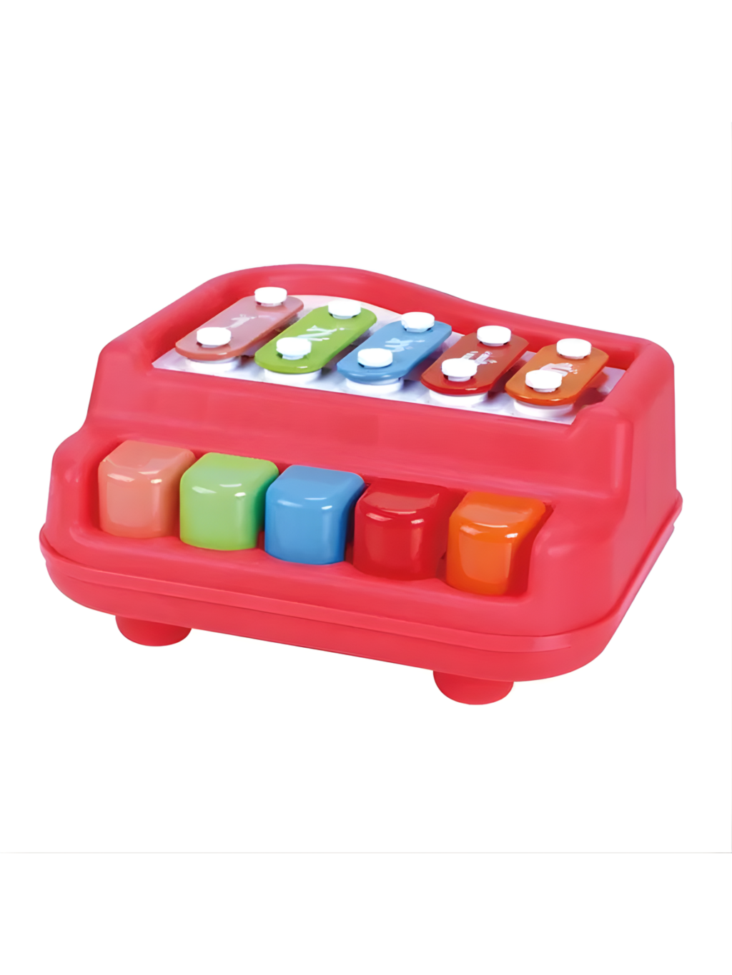 PIANO XILOFONE BABY 5 NOTAS VERMELHO 7899205958024 / REF DMB5802