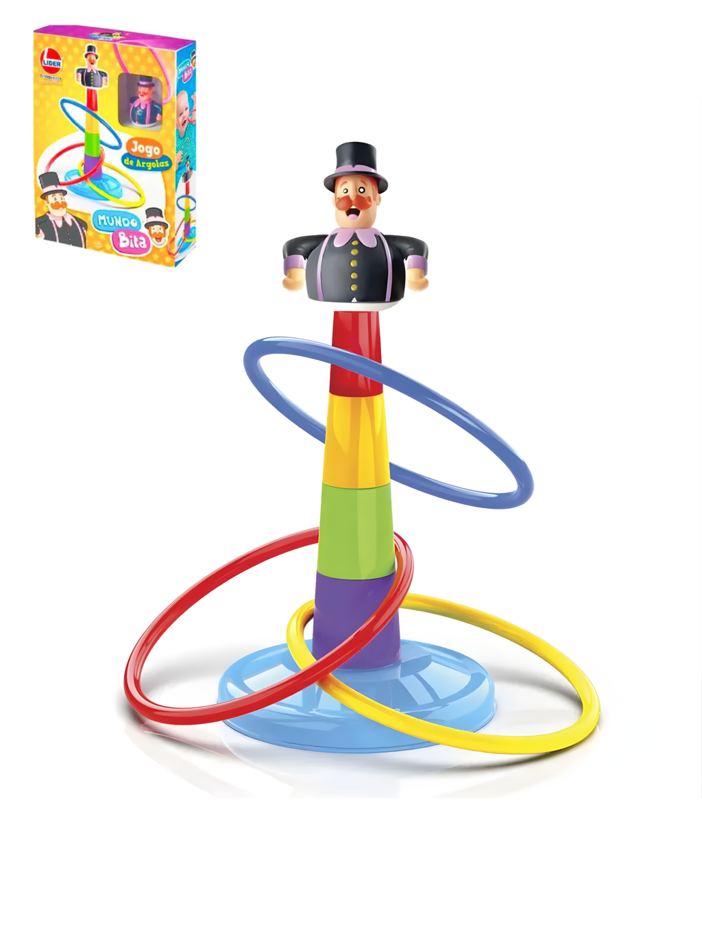 JOGO DE ARGOLAS MUNDO BITA 7899455909630 / REF 2963