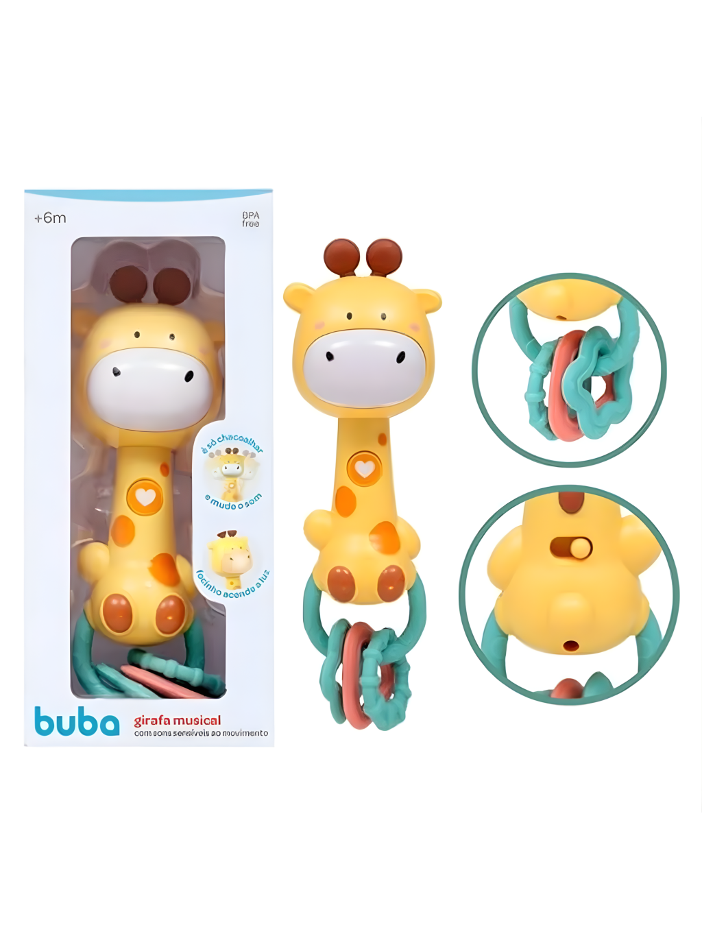 GIRAFA MUSICAL BUBA 7908103769943 / REF 16994 