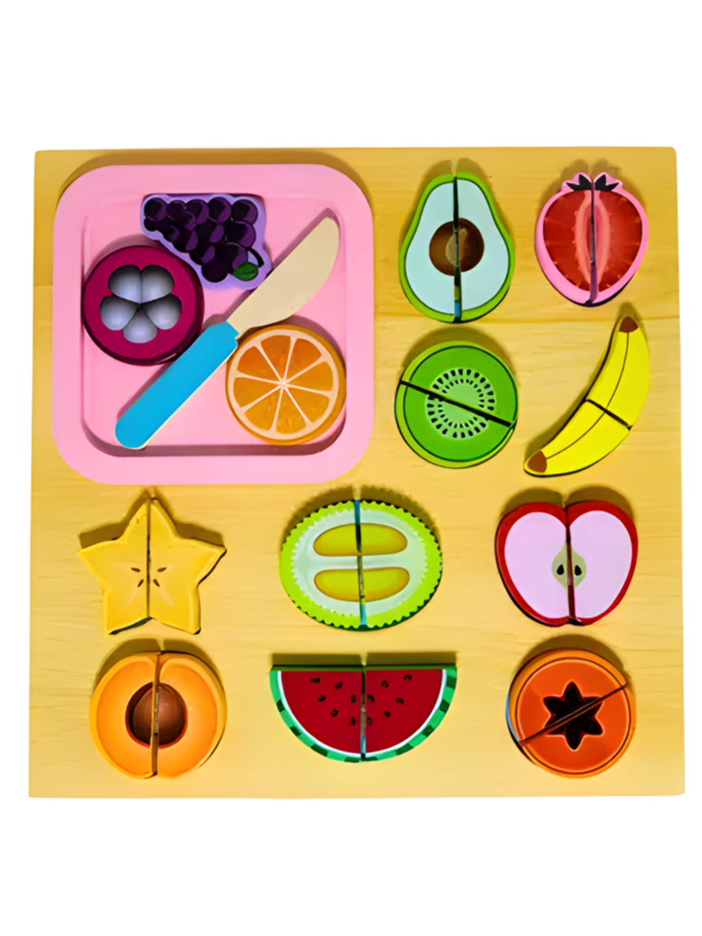 KIT ALIMENTOS VELCRO MADEIRA 7898620628413 / REF SP2153