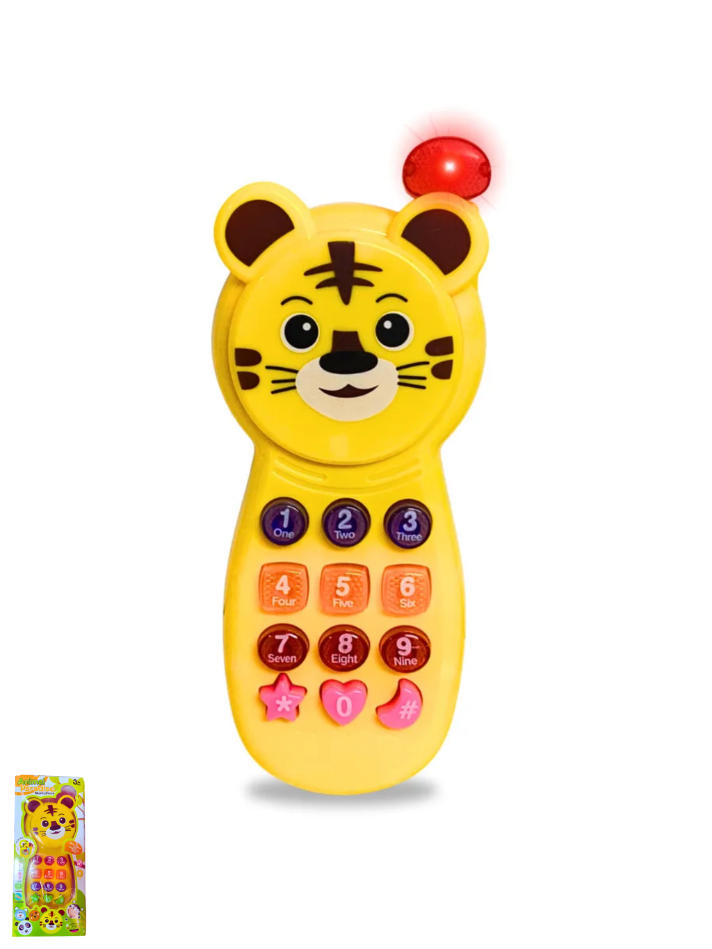 CELULAR DE BRINQUEDO TIGRE AMARELO VERDE 7908636905863 / REF B109