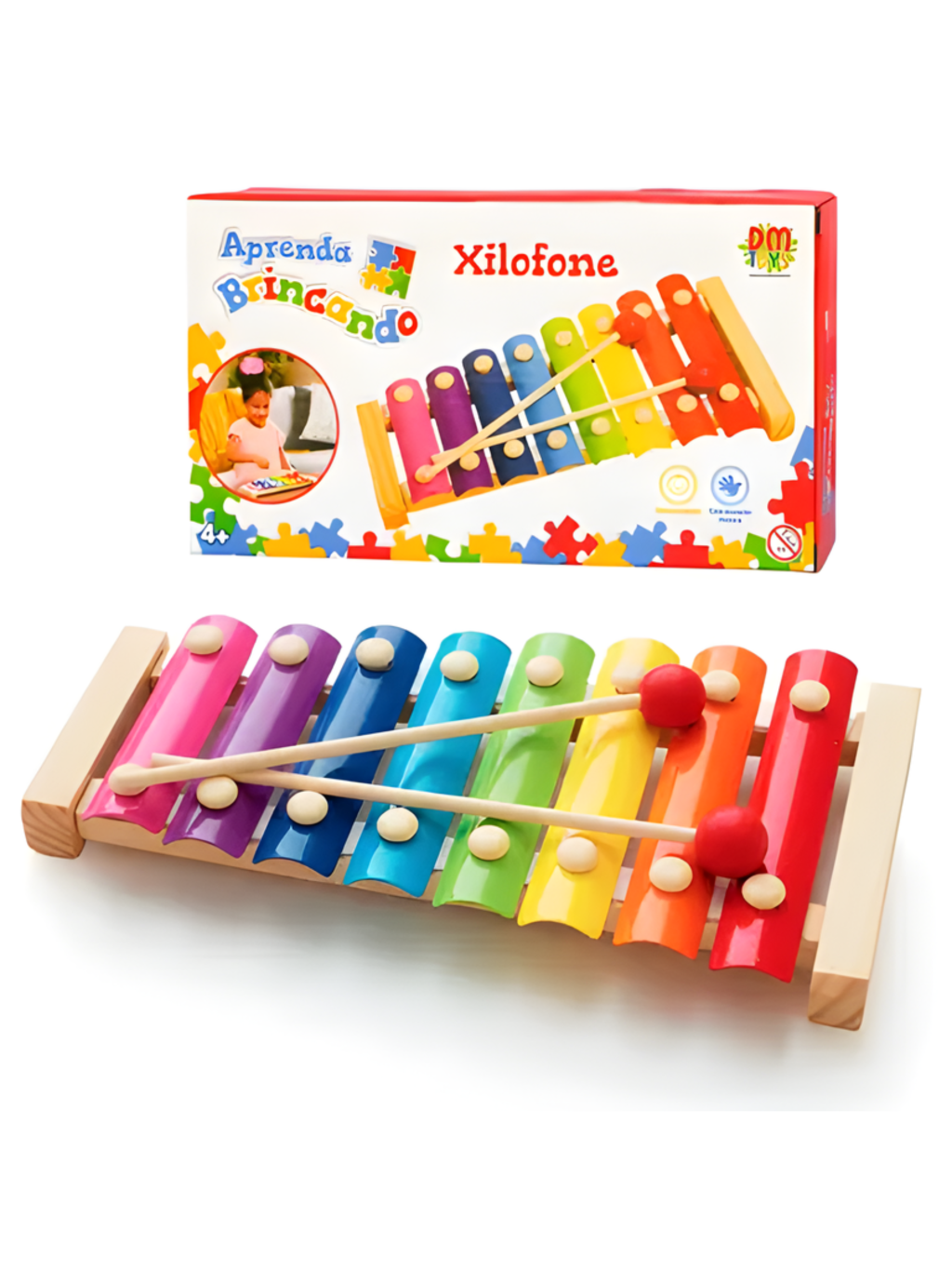 APRENDA BRINCANDO XILOFONE 7899206000173 / REF DMT0017